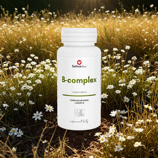 B-complex+minerały Sativa Life - Witaminy z grupy B