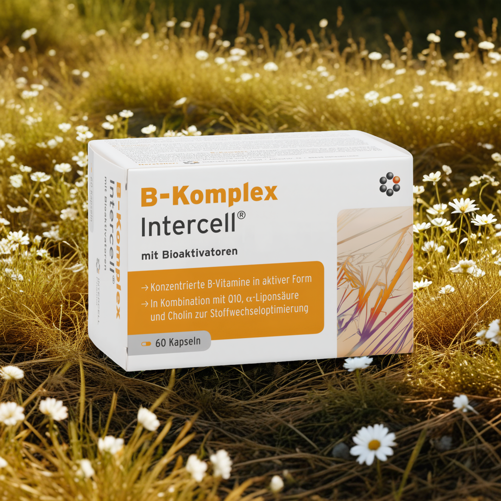 B-Komplex Intercell Mitopharma - Kompleks witamin z grupy B - 60 kapsułek