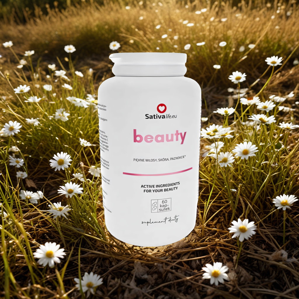Beauty Sativa Life - Zdrowa skóra, włosy i paznokcie - 60 kapsułek