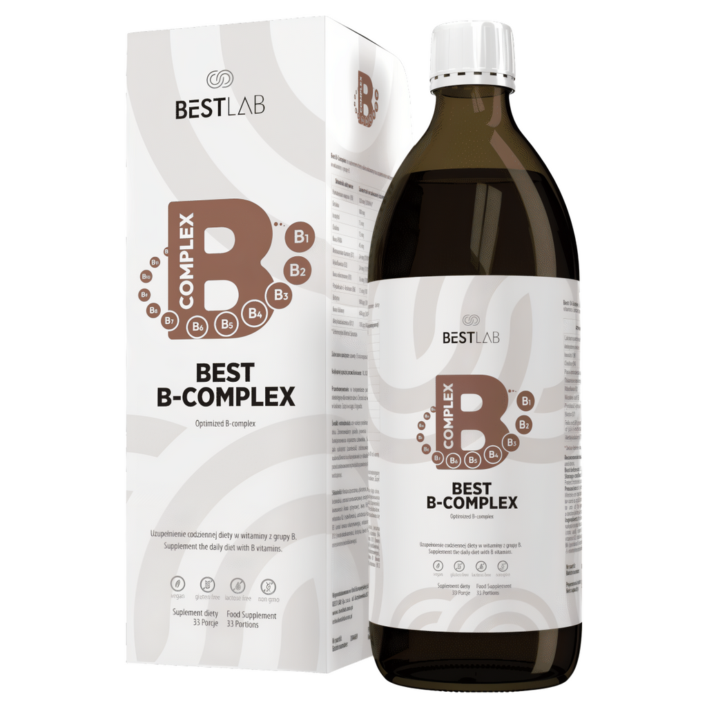 Best B-Complex Best Lab - Witaminy z grupy B - 500 ml