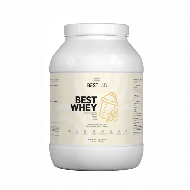 Best Whey Best Lab - Twoja sprawność fizyczna i zdrowe kości - 900 g