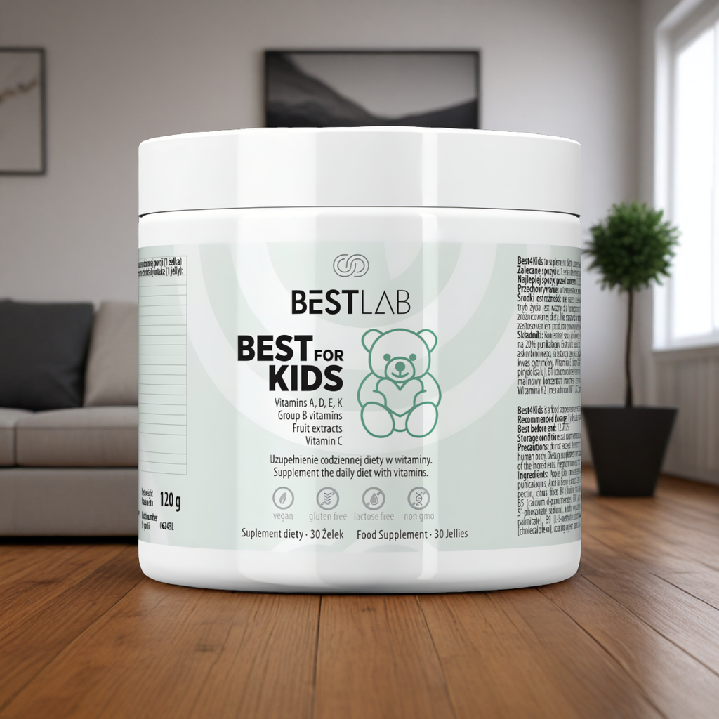 BestForKids Best Lab - Witaminy dla dzieci w formie żelek - 30 sztuk