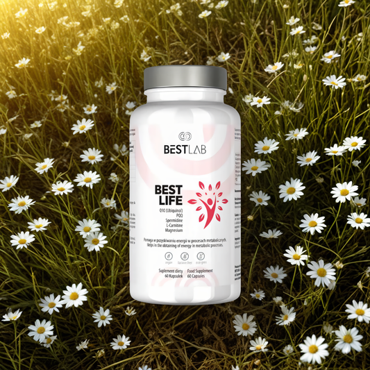 BestLife Best Lab - Podnosi poziom energii, wspiera pochłanianie wolnych rodników - 60 kapsułek
