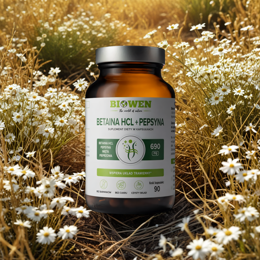 Betaina HCL Biowen - 90 kapsułek