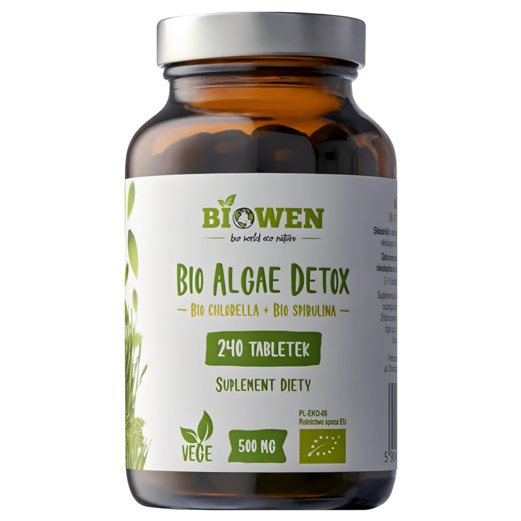 BIO Algae Detox Biowen - 240 tabletek