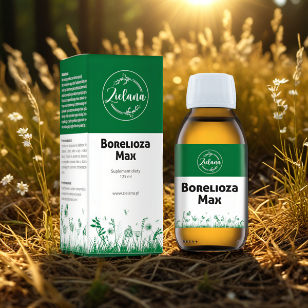 Borelioza MAX Zielana - Wsparcie organizmu -125ml