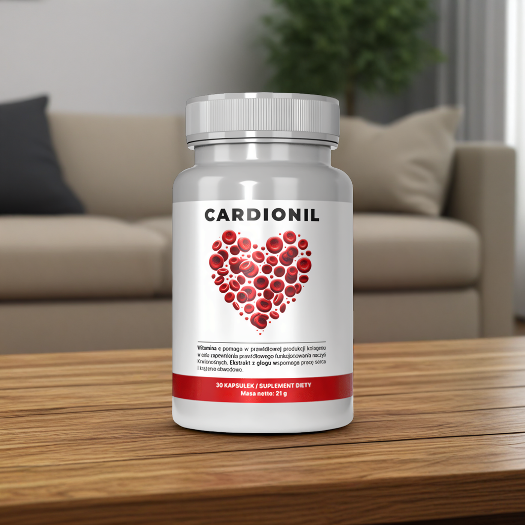 Cardionil - Wsparcie układu sercowego - 30 kapsułek