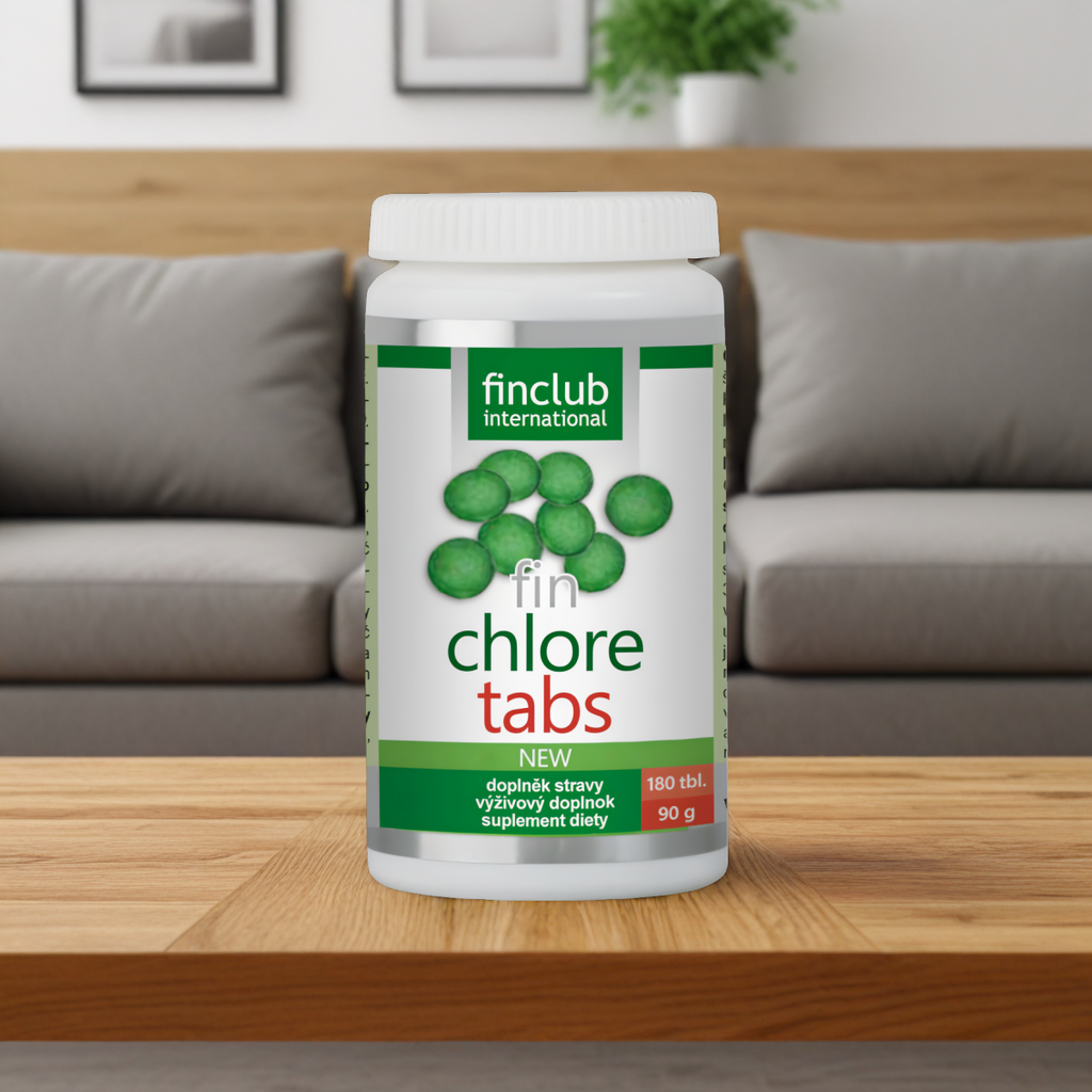 Chloretabs Finclub - Alga Chlorella - 180 tabletek