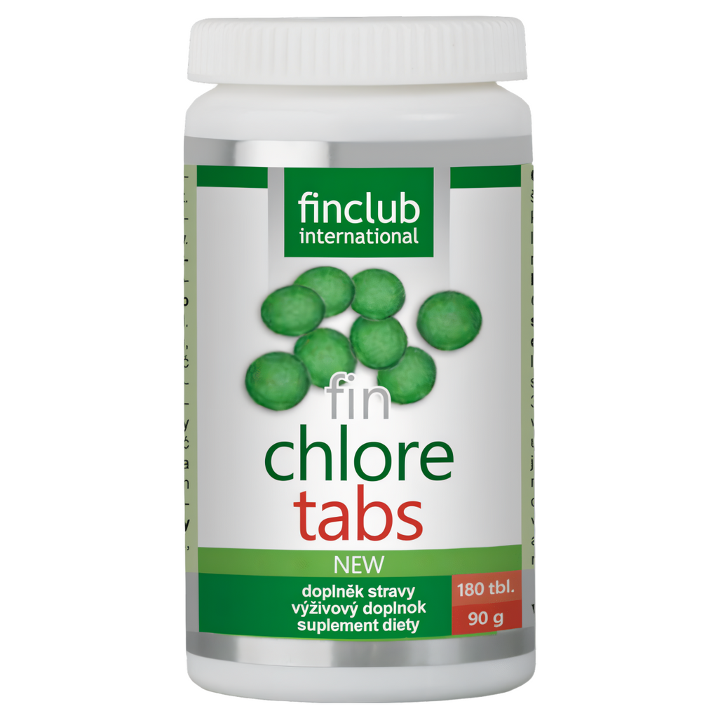 Chloretabs Finclub - Alga Chlorella - 180 tabletek