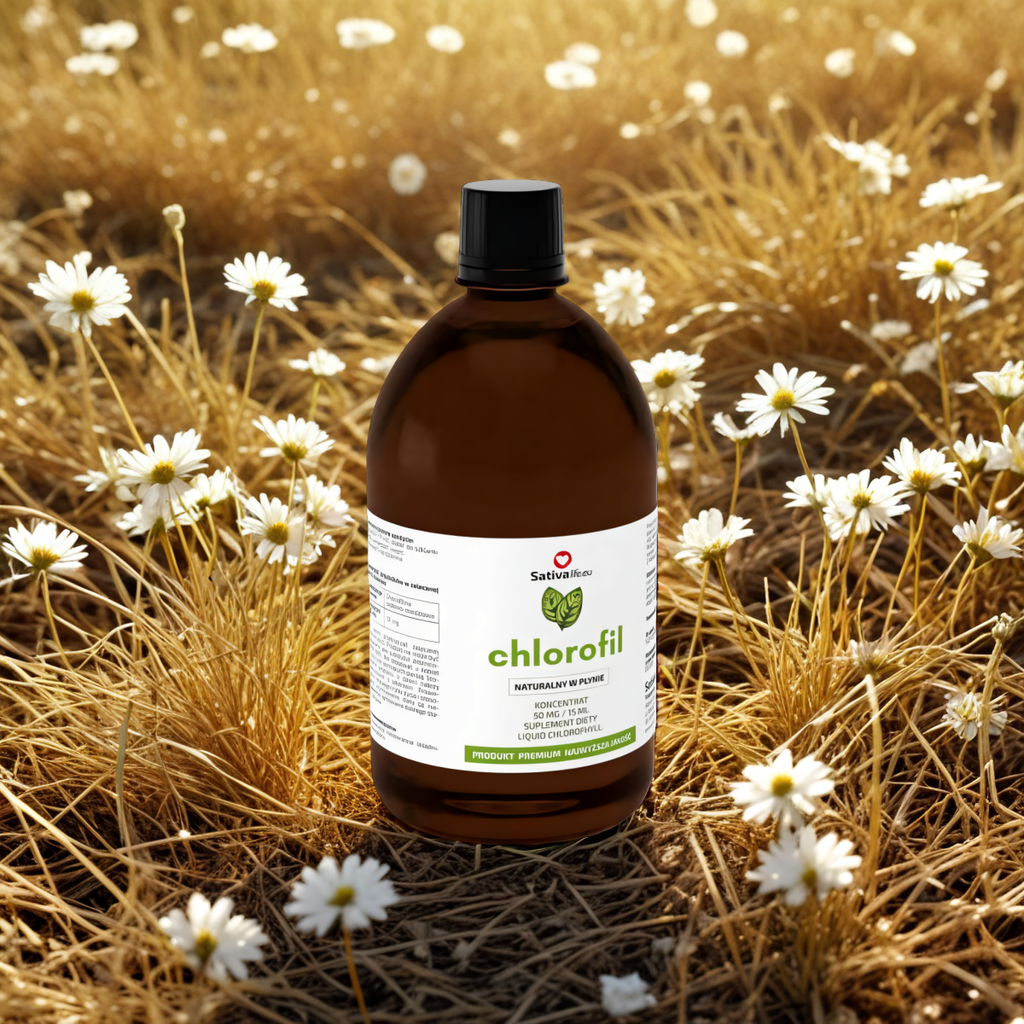 Chlorofil w płynie Sativa Life - Naturalne wsparcie organizmu - 500 ml