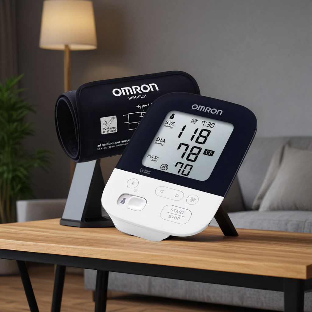Ciśnieniomierz naramienny Omron M4 Intelli IT z funkcją Bluetooth + dzienniczek