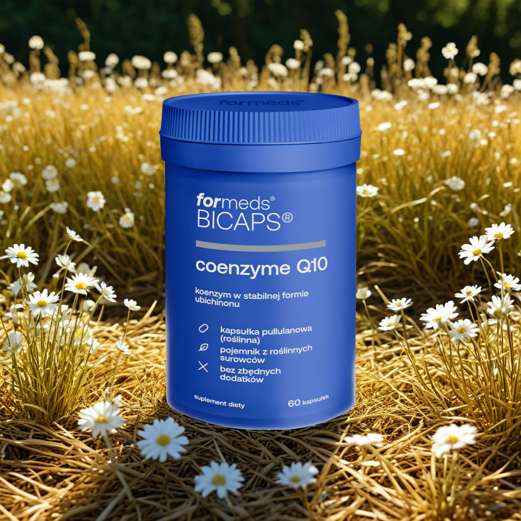 Coenzyme Q10 Formeds Bicaps - Koenzym w stabilnej formie ubichinonu - 60 kapsułek