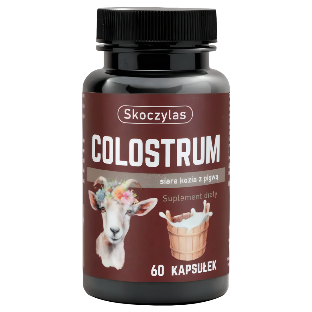 Colostrum kozie Skoczylas - Siara kozia z pigwą - 60 kapsułek