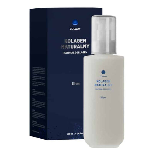 Kolagen Naturalny Silver Colway - Twoje Źródło Młodości i Zdrowej Skóry (Opakowanie: 200-ml)
