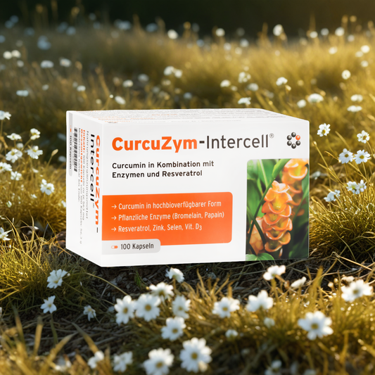 CurcuZym Intercell Mitopharma - Wyciąg z kurkumy - 30 kapsułek