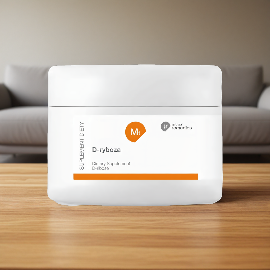 D-ryboza Energia komórkowa Invex Remedies Poprawia poziom energii - 150 g