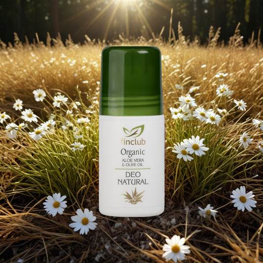 Deo Natural ROLL ON Aloe Vera Finclub - Naturalna walka z potem - 50 ml