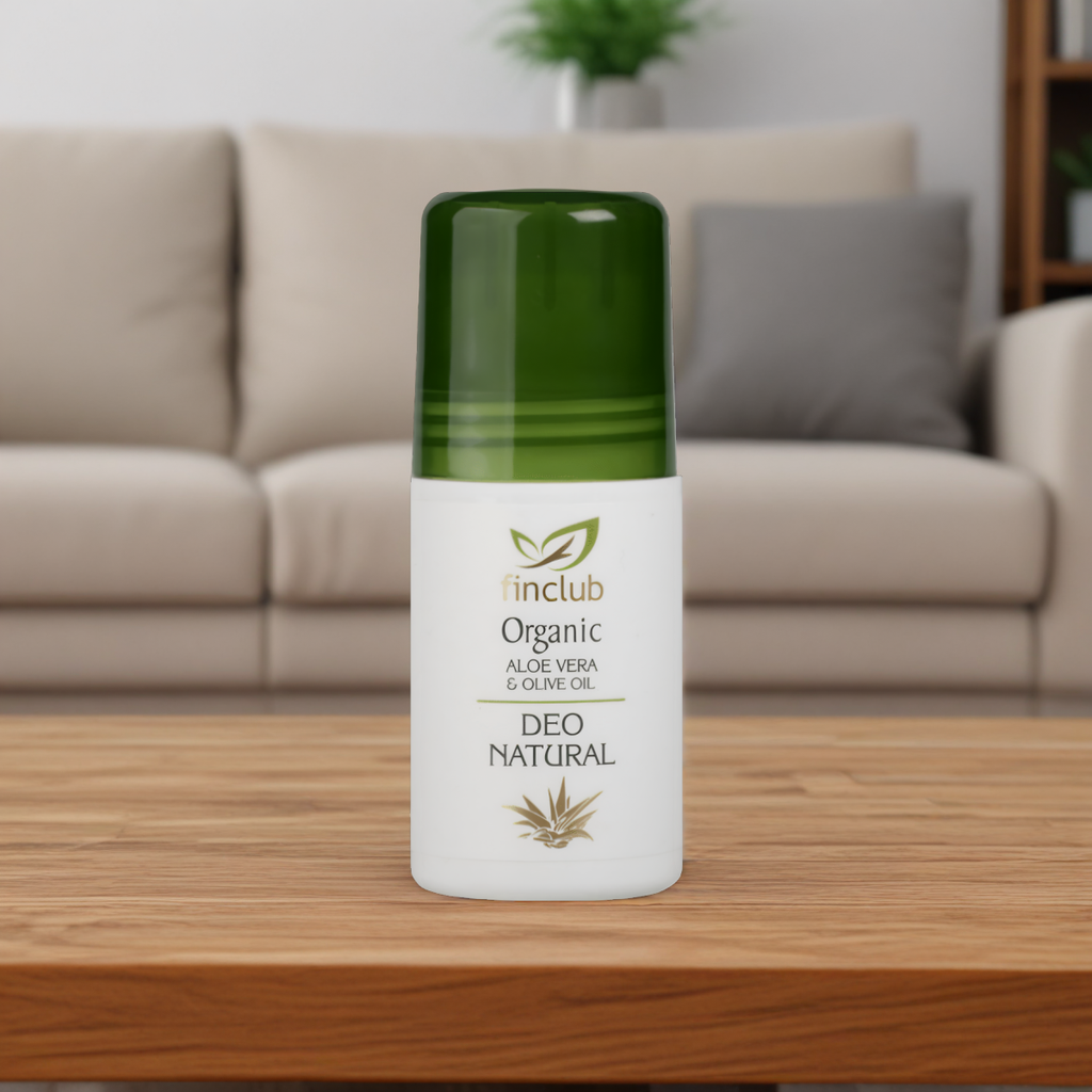 Deo Natural ROLL ON Aloe Vera Finclub - Naturalna walka z potem - 50 ml