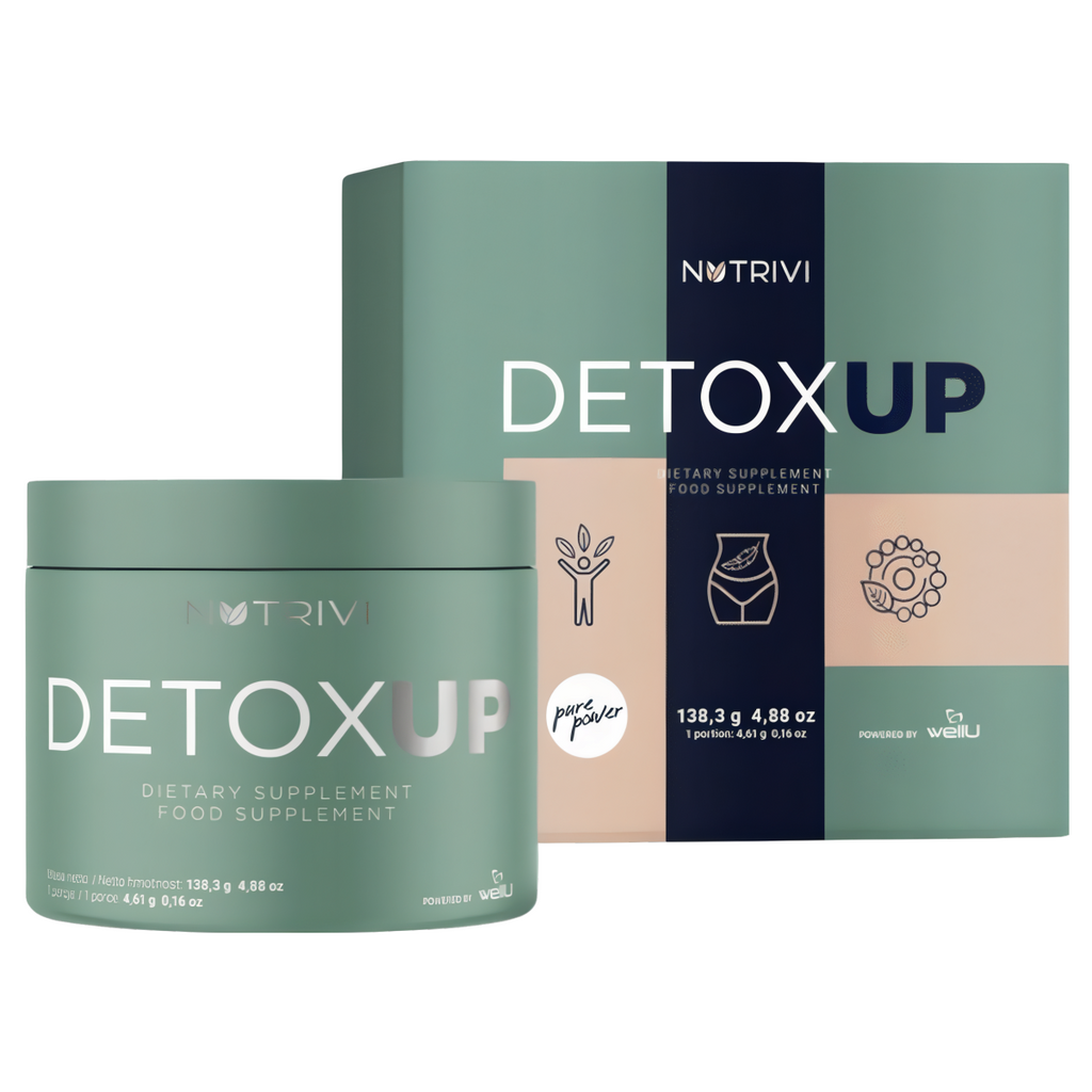 DetoxUP NUTRIVI WellU - Koktajl detoksykująco-oczyszczający - 138,3 g