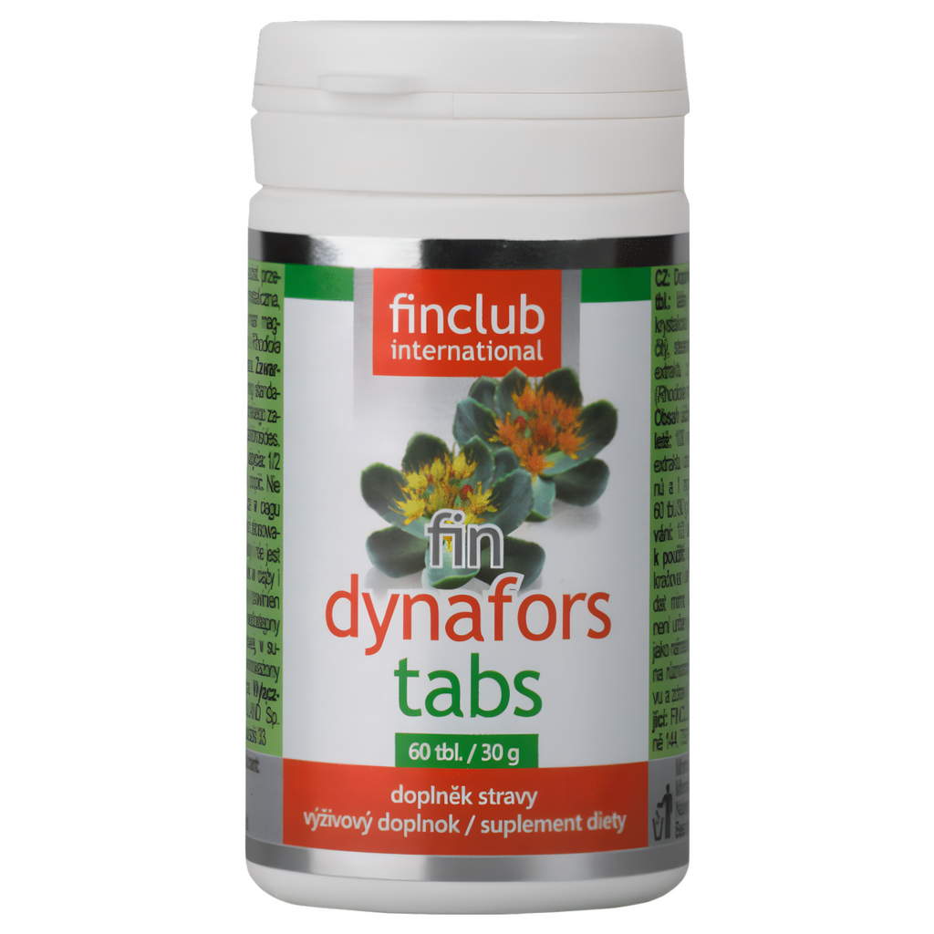 Dynafors tabs Finclub - Wyciąg z różeńca górskiego - 60 tabletek