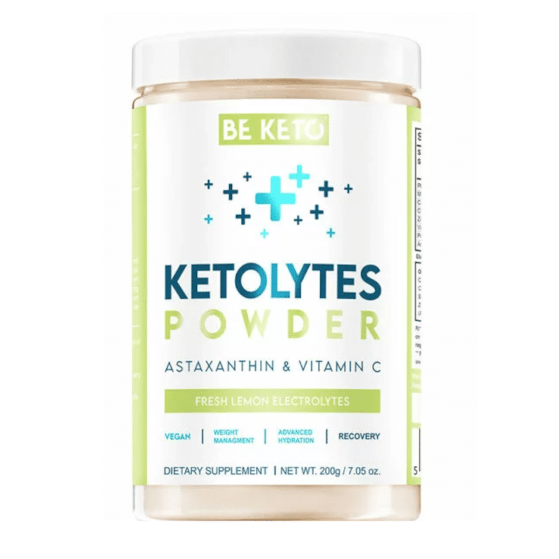 Elektrolity Ketolytes w proszku BeKeto - Różne smaki - 200 g (Smak: swieza-cytryna)