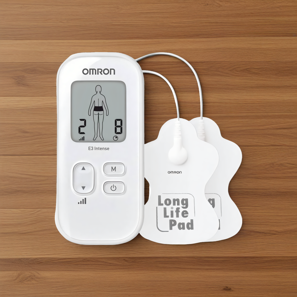 Elektrostymulator mięśni przeciwbólowy OMRON E3 Intense HV-F021-EW z technologią TENS