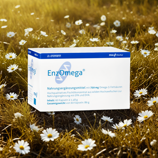 EnzOmega MSE mitopharma - Czyste kwasy omega-3 - 60 kapsułki