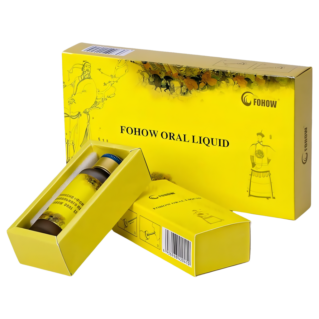 Fohow Oral Liquid Eliksir Feniks Kordyceps do picia - 4 x 30 ml