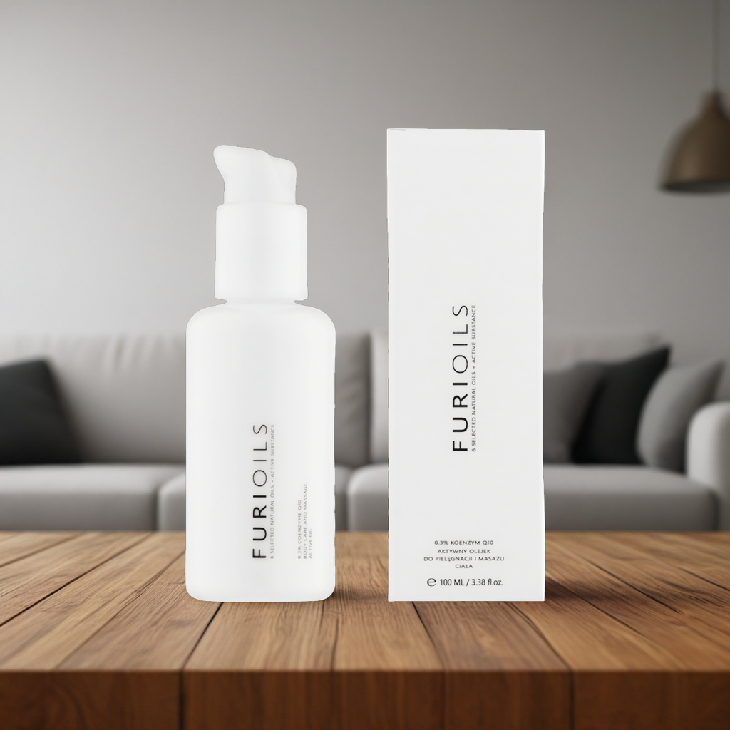Furioils Active Oil 0.3% Coenzyme Q10 Liqpharm -  Olejek do masażu i pielęgnacji ciała - 100 ml
