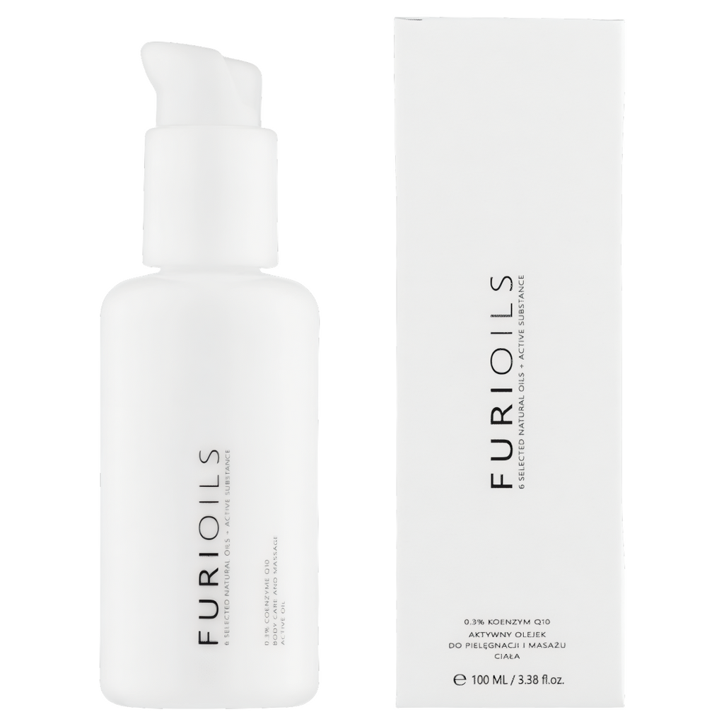 Furioils Active Oil 0.3% Coenzyme Q10 Liqpharm -  Olejek do masażu i pielęgnacji ciała - 100 ml
