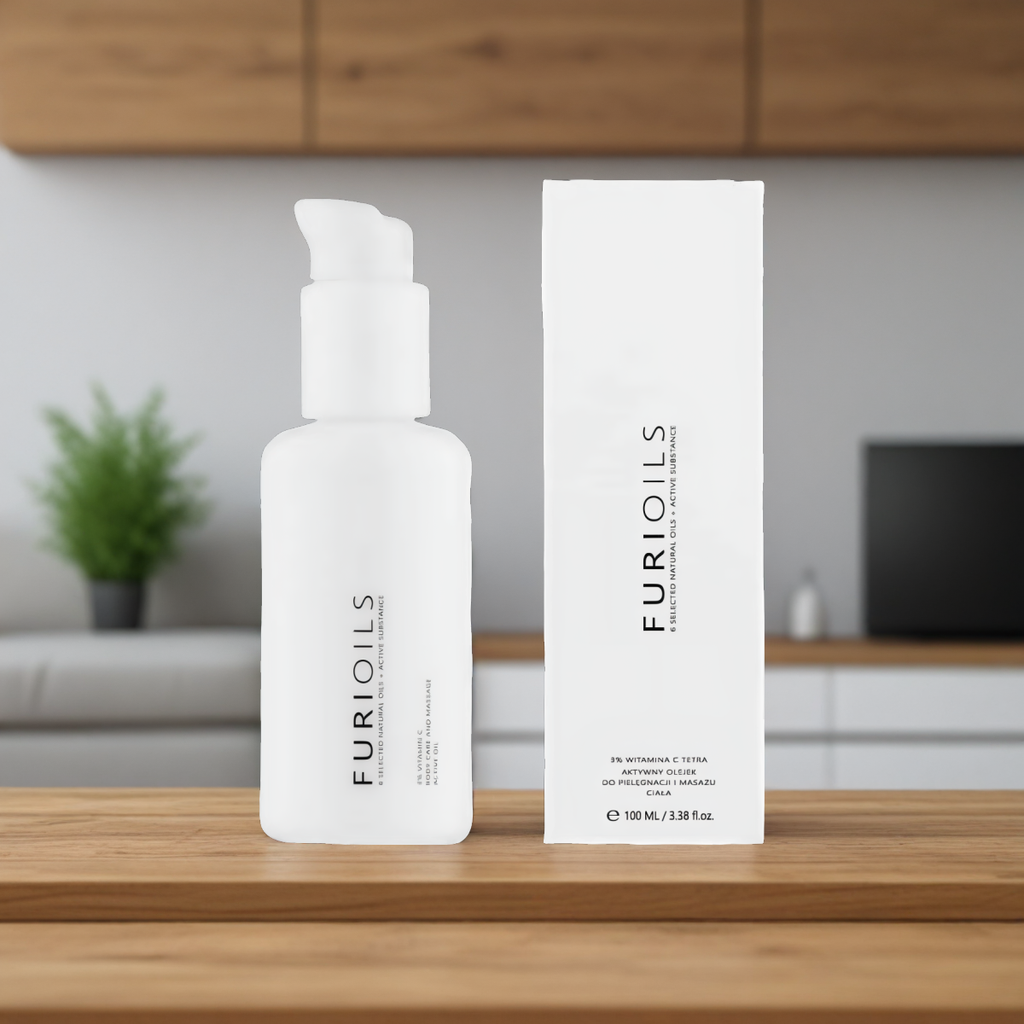 Furioils Active Oil 3% Vitamin C Tetra Liqpharm - Serum olejowe do pielęgnacji - 100 ml