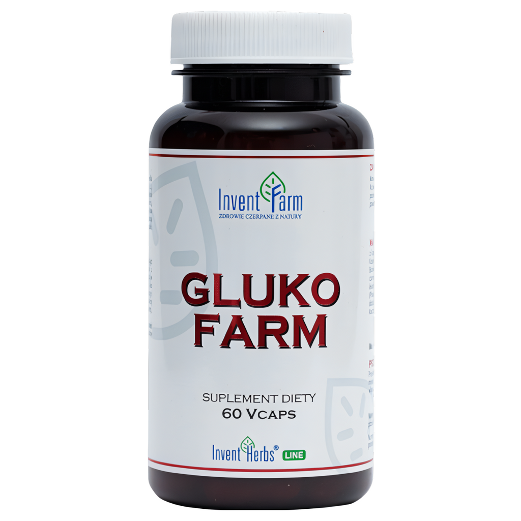 Gluko Farma Invent Farm - Metabolizm węglowodanów - 60 kapsułek