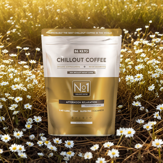 Kawa Rozpuszczalna Chillout Beketo - Reishi & Ashwagandha – Francuska Wanilia 250g