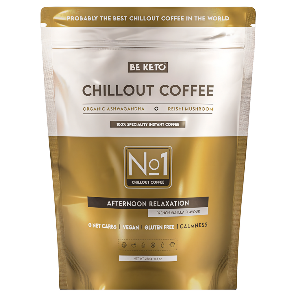 Kawa Rozpuszczalna Chillout Beketo - Reishi & Ashwagandha – Francuska Wanilia 250g