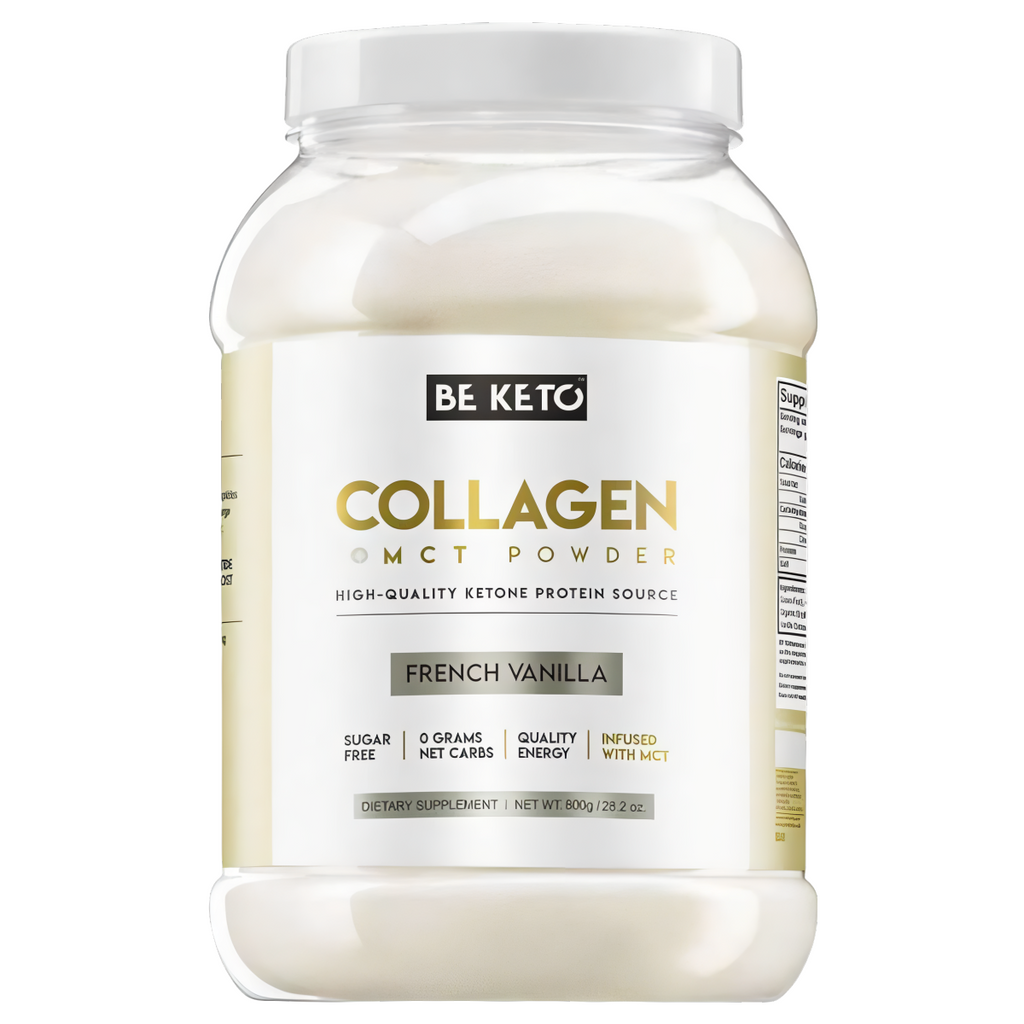 Keto Kolagen z olejem MCT BeKeto - Francuska wanilia 800 g