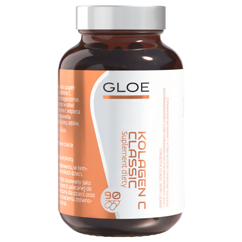 Kolagen C Classic Gloe - Uzupełninie kolagenu w organizmie - 90 kapsułek