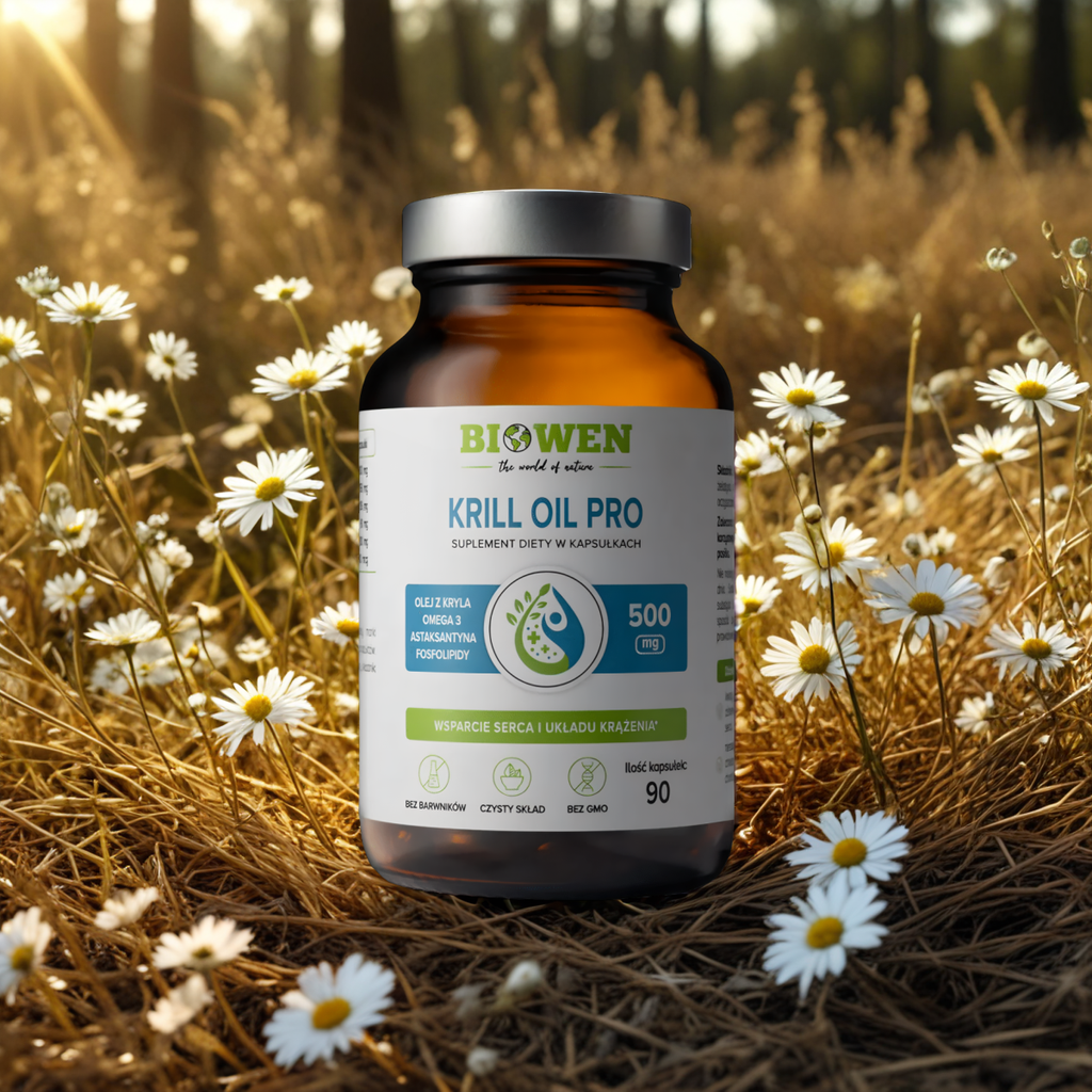 Krill Oil Pro Biowen - Olej z kryla - 90 kapsułek