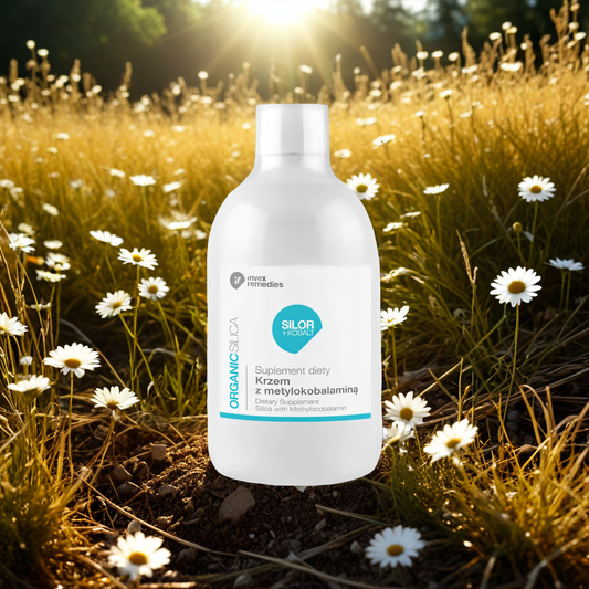 Krzem z metylokobalaminą - witaminą B12 SILOR+Kobalt Invex Remedies - 500 ml