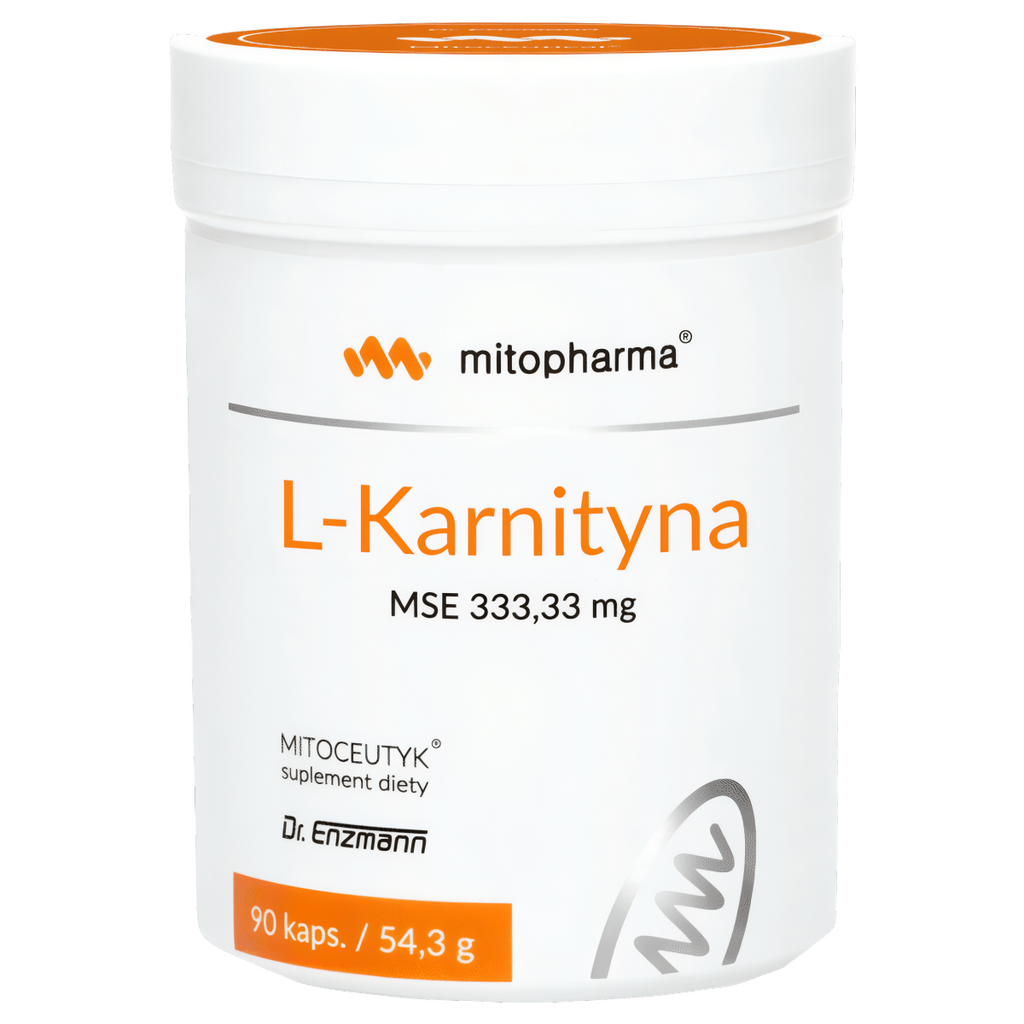 L Karnityna MSE Mitopharma - Wsparcie energii i metabolizmu - 90 kapsułek