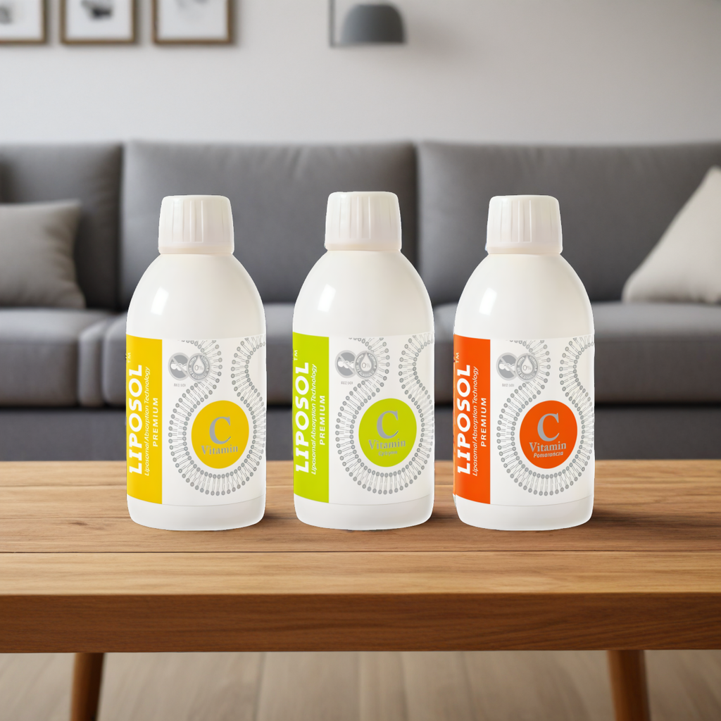 Liposomalna Witamina C 1000 LIPOSOL Aliness - Suplement diety w płynie - 250 ml (Smak: pomaranczowy)