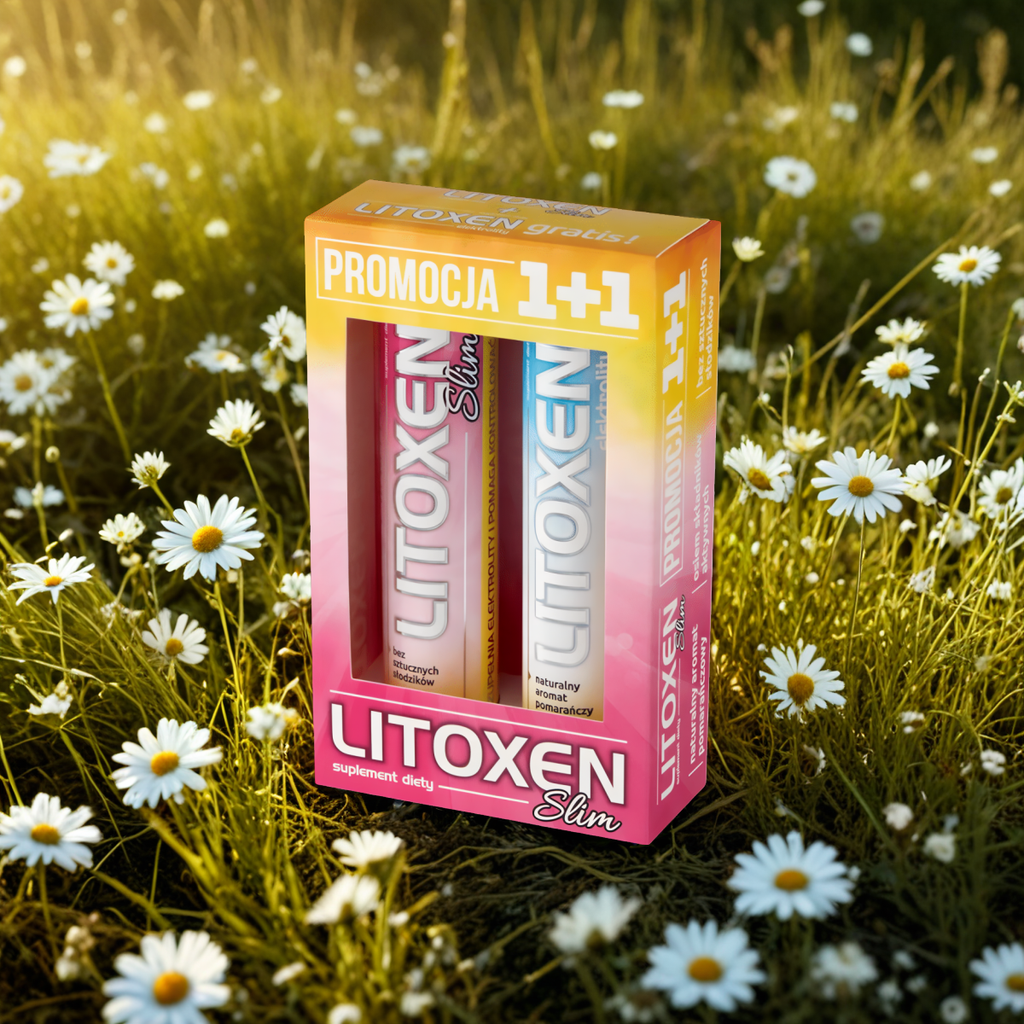 Litoxen Slim Xenico Pharma - Hamuje głód - 2 x 20 tabletek musujących