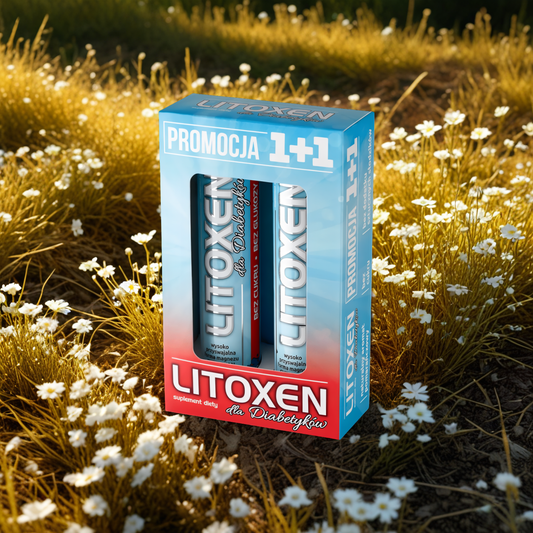 Litoxen Xenico Pharma - Dla Diabetyków - 2×20 tabletek musujących
