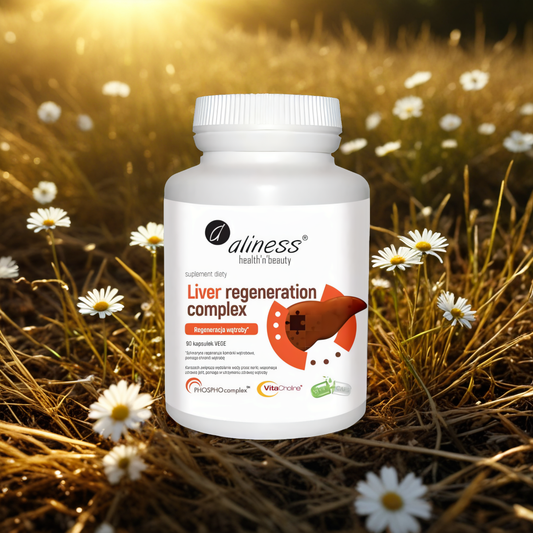 Liver regeneration complex Aliness - Regeneracja wątroby - 90 kapsułek