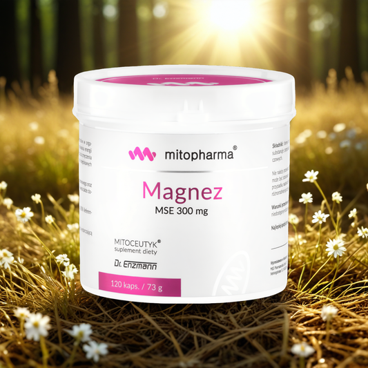 Magnez MSE Mitopharma - Wsparcie dla organizmu - 120 kapsułek