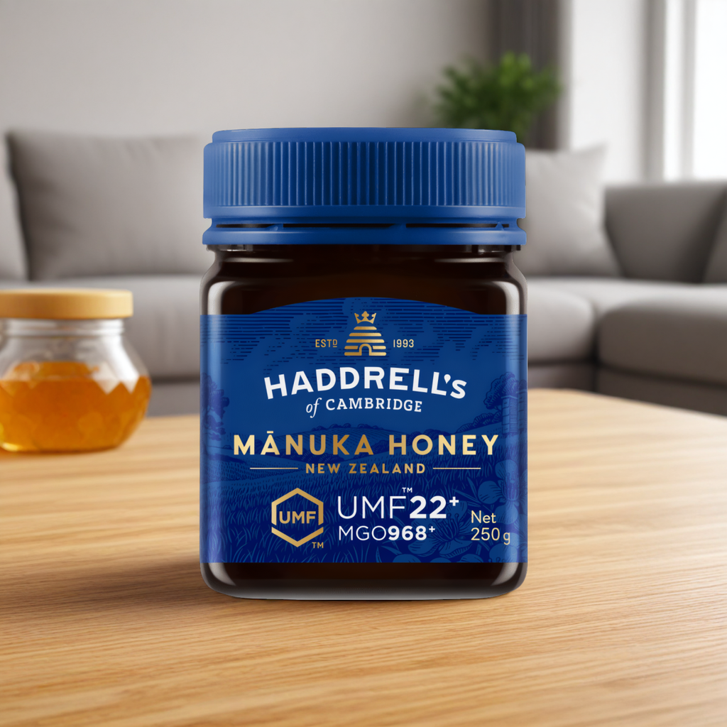Manuka Honey Haddrell's - Miód Manuka UMF 22+ z Nowej Zelandii - 250 g