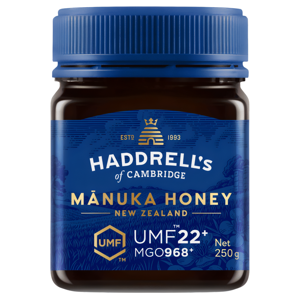 Manuka Honey Haddrell's - Miód Manuka UMF 22+ z Nowej Zelandii - 250 g