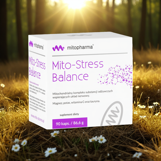 Mito Stress Balance Mitopharma - Wsparcie w walce ze stresem i zmęczeniem - 90 kapsułek