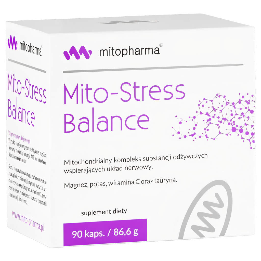 Mito Stress Balance Mitopharma - Wsparcie w walce ze stresem i zmęczeniem - 90 kapsułek