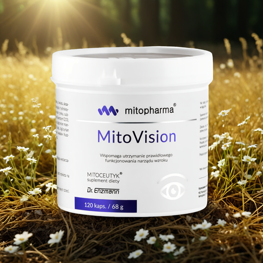 MitoVision Mitopharma - Wsparcie wzroku - 120 kapsułek