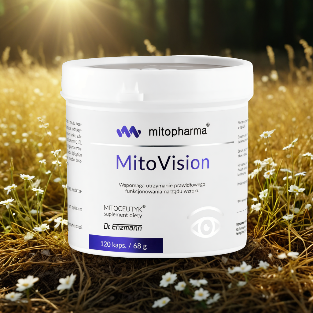 MitoVision Mitopharma - Wsparcie wzroku - 120 kapsułek